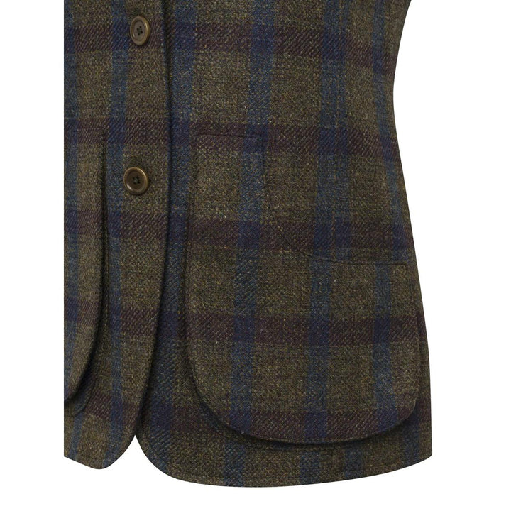 Beretta ST JAMES VEST W Brown & Dark Blue Check