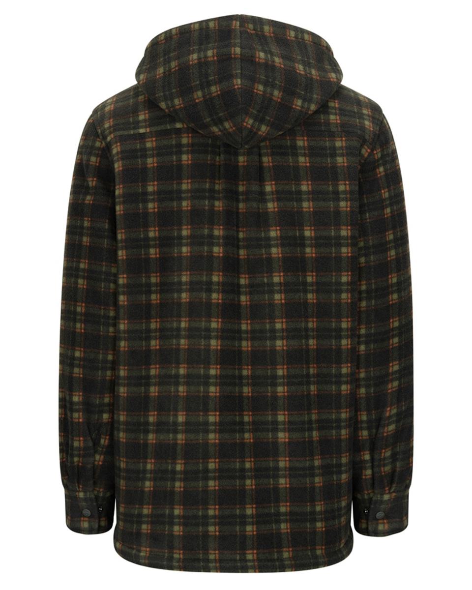 Hoggs of Fife Caithness Hooded Fleece Shacket