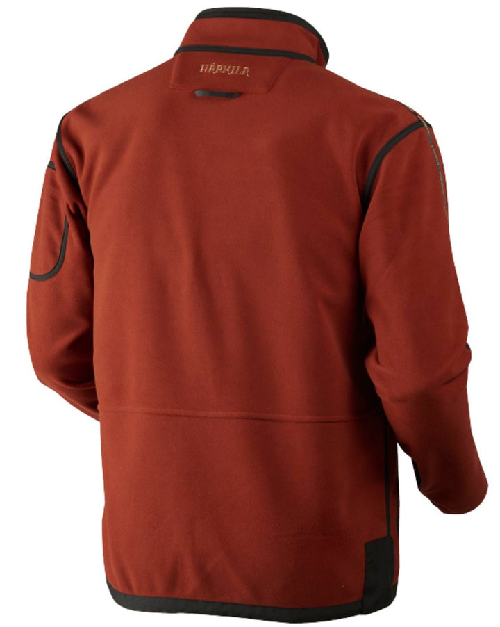 Kamko fleece Burnt orange/Shadow brown