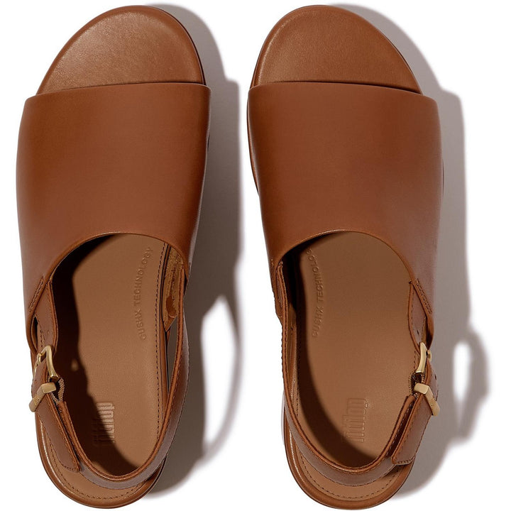 Fitflop Platfforms Heeled Backstrap Sandal Deep – view 3