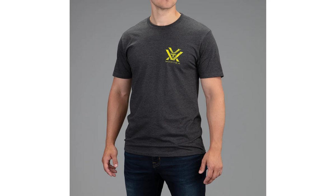Vortex Vortex Men's SS Toxic Tee Charcoal Heather