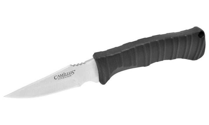 Camillus 5 Piece Essential Hunting Kit / Includes Fixed Blade Gut Hook, Caping Knife, Rip Spreader, Sheath & Gloves