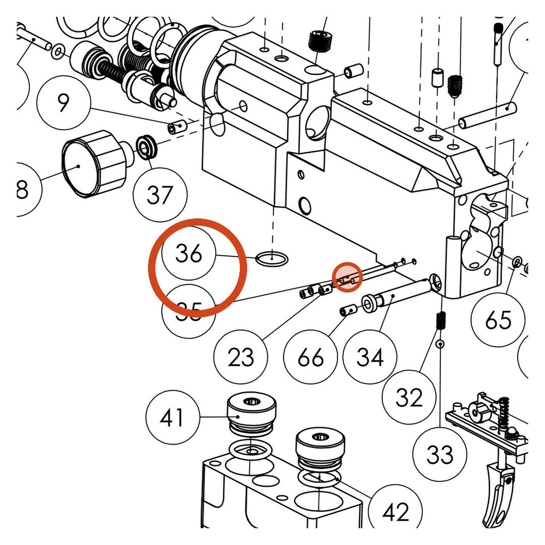 FX O Ring 10x1 NBR 90 19720