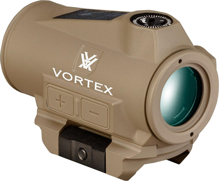 Vortex Crossfire II 2 MOA Solar Red Dot - Tan