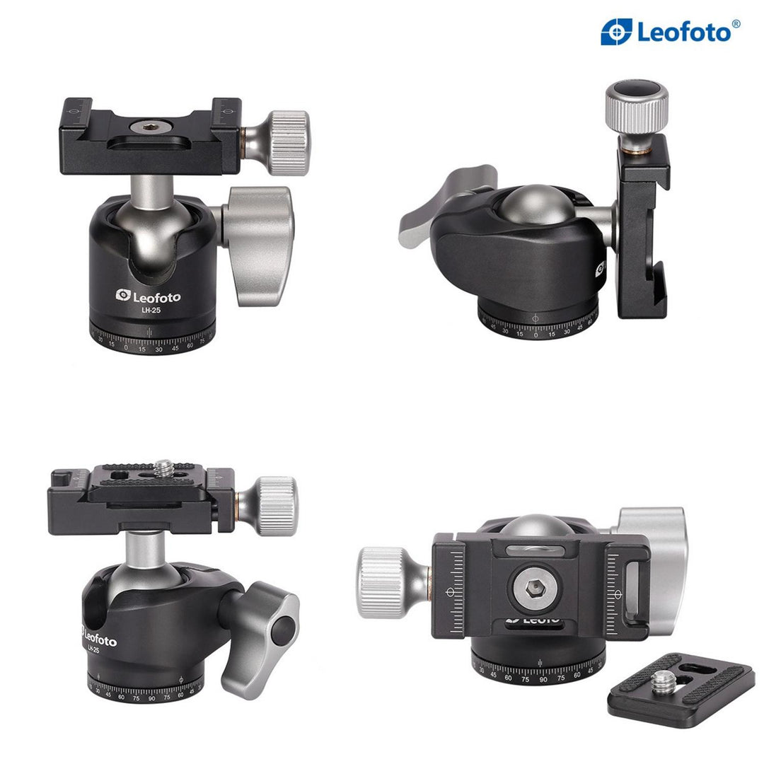 Leofoto Ranger LS-224C Carbon Tripod with LH-25 Ball Head