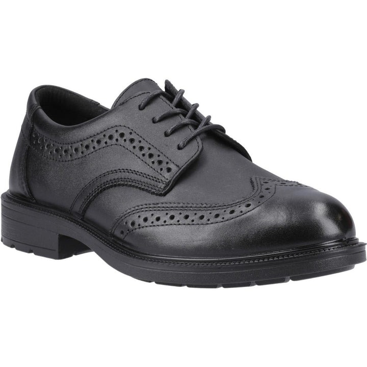 Amblers Cambridge Occupational Safety Shoe Black