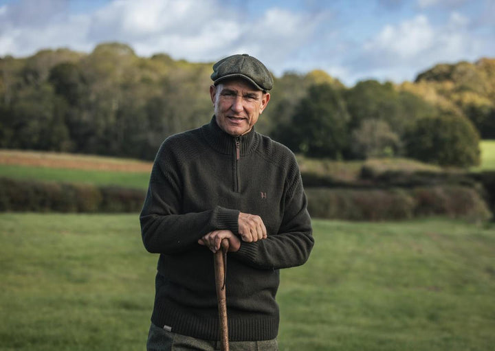Harkila Vincent merino half zip pullover Rosin – view 6