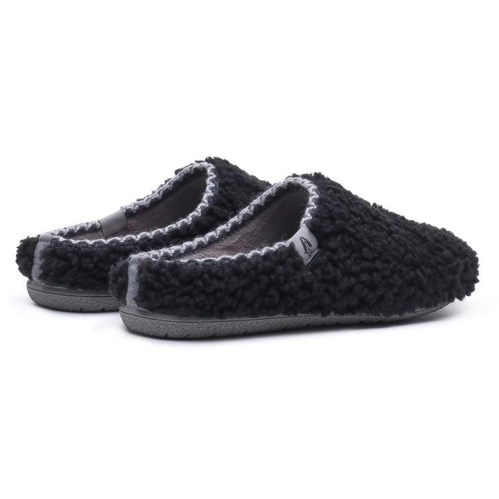 Good Slipper Teddy Mule Black