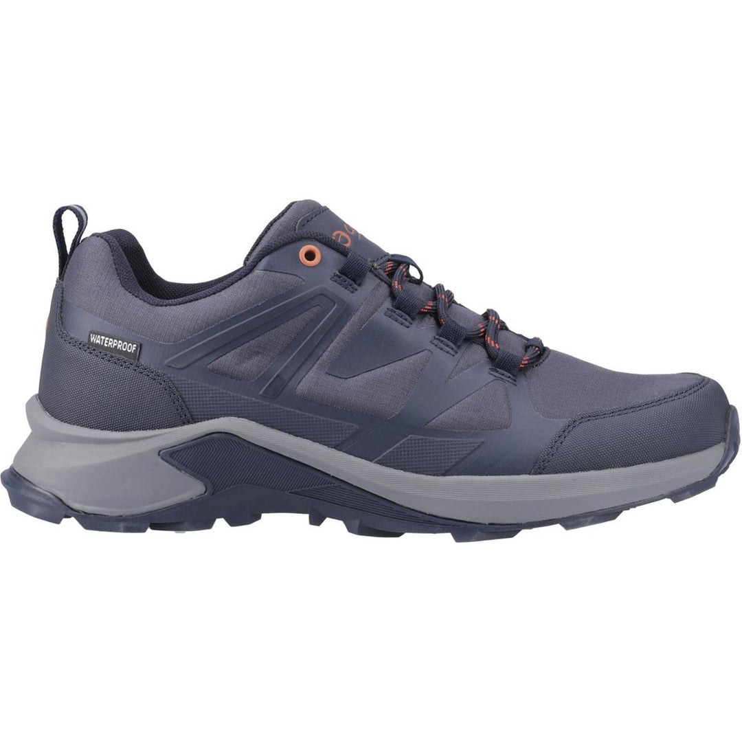 Cotswold Horton Low Recycled Hiking Shoes WP Navy