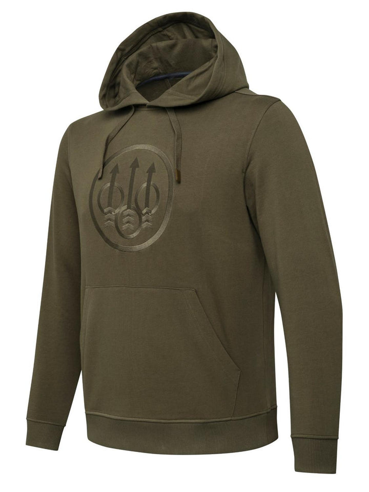 Beretta Pintail Hoodie Green Stone – Men's Cotton Hoodie – view 3