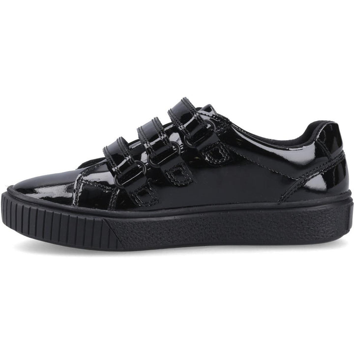 Hush Puppies ELSIE TOUCH FASTENING JN Black Patent – view 4