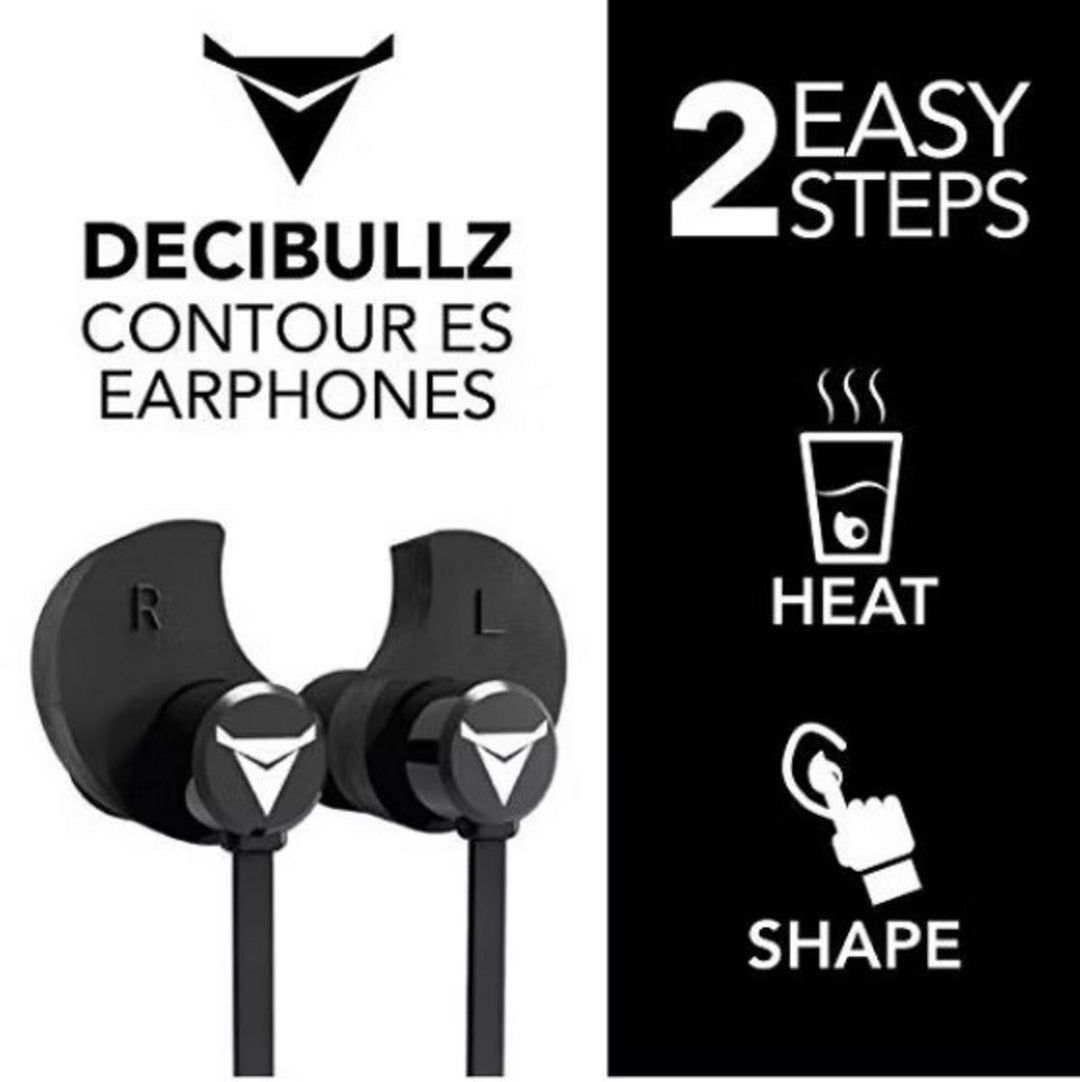 Decibullz Custom Molded Contour headphones