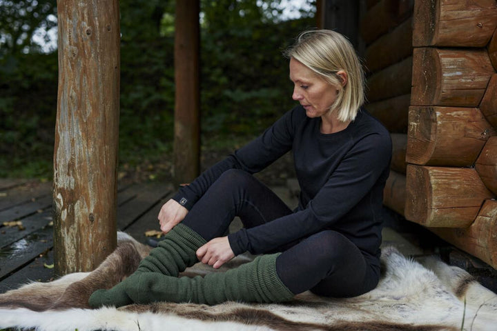 Deerhunter Rusky Thermo Socks - 45 cm Forest night