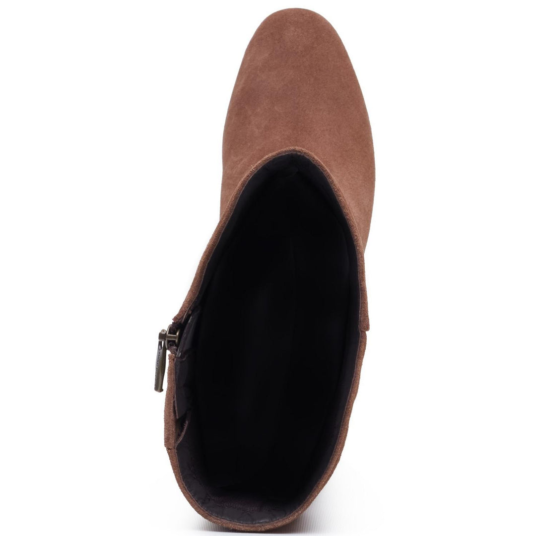 Oprah Suede Long Boot Mocha