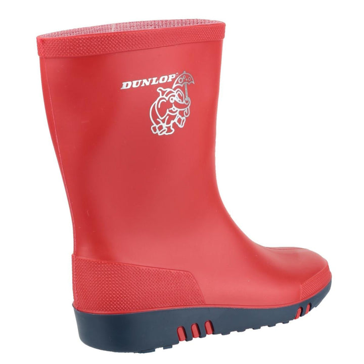 Dunlop Mini Wellington Red/bl