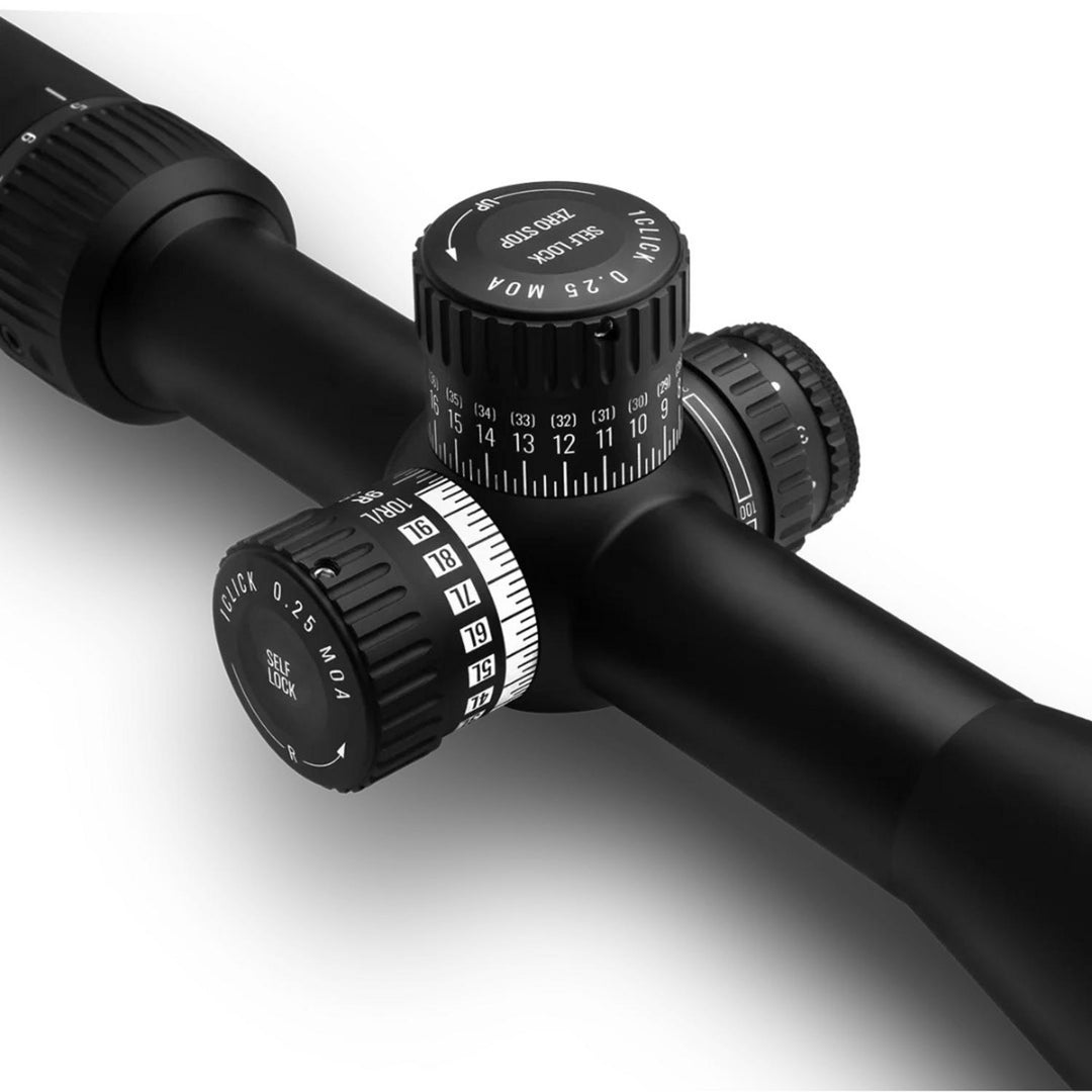 WULF Defender 30 5-25x50 SFP W-MOA4 Illuminated Rifle Scope