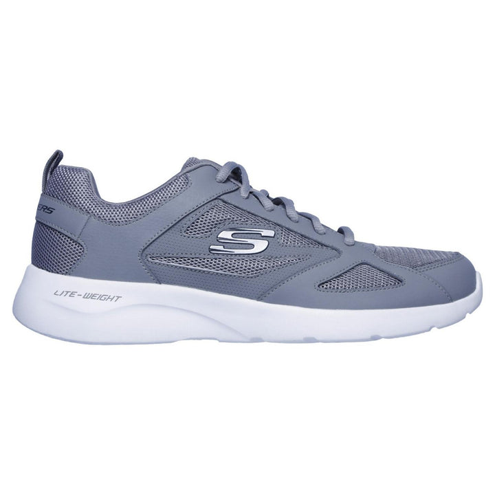 Dynamight 2.0 Lace Up Memory Foam Trainer Grey