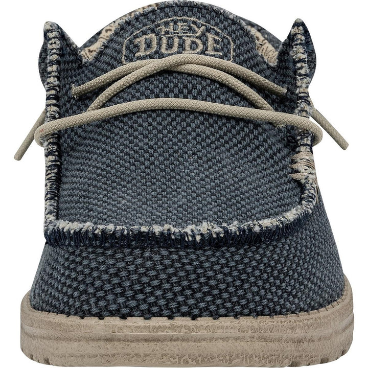 HEYDUDE Wally Braided Slip on Shoe Blue Night