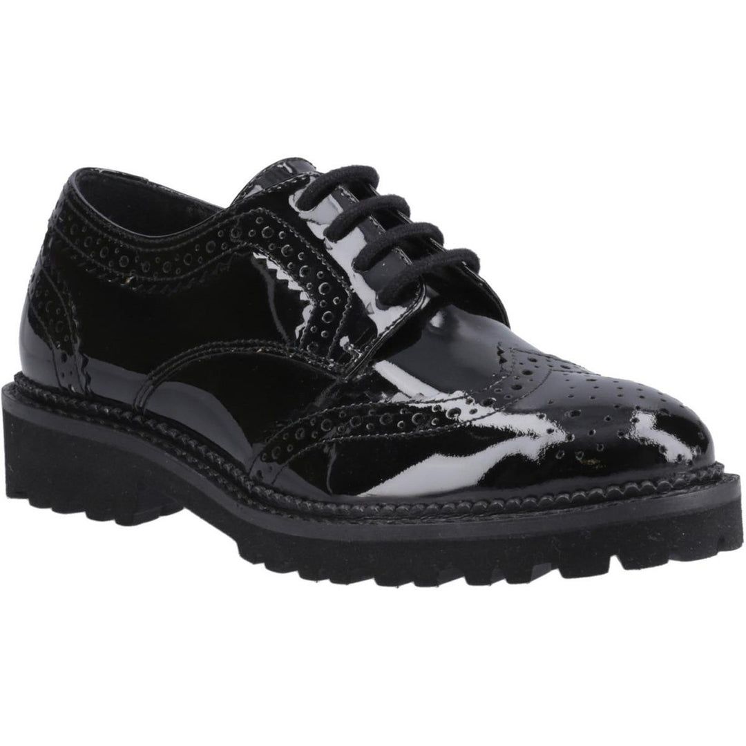 Hush Puppies Gabi Lace Up Patent Snr