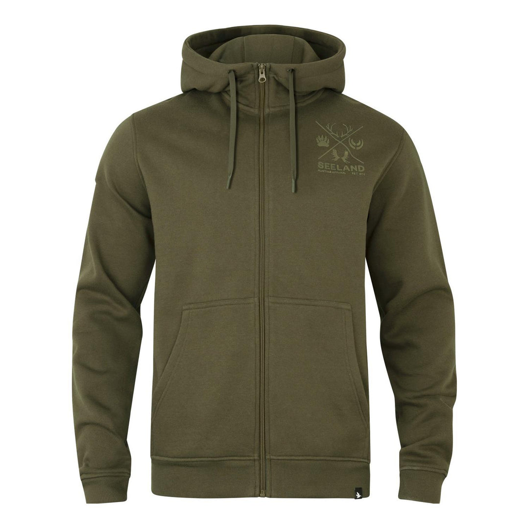 Seeland Hunting Emblem Zip Hoodie