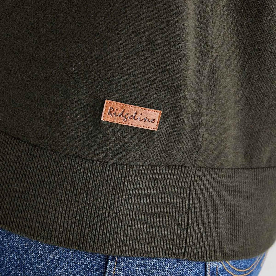 Ridgeline Mens Hartland 1/4 Zip Knit