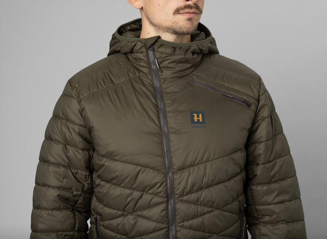 Harkila Logmar Insulated packable hooded jacket Willow – view 5