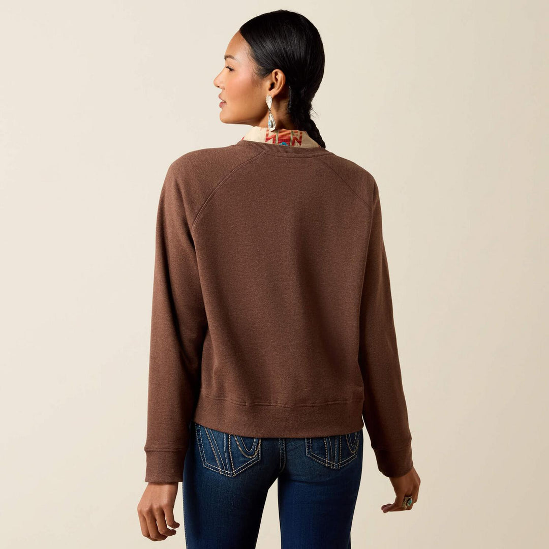 Ariat Ladies Essential Crew Sweatshirt – view 2