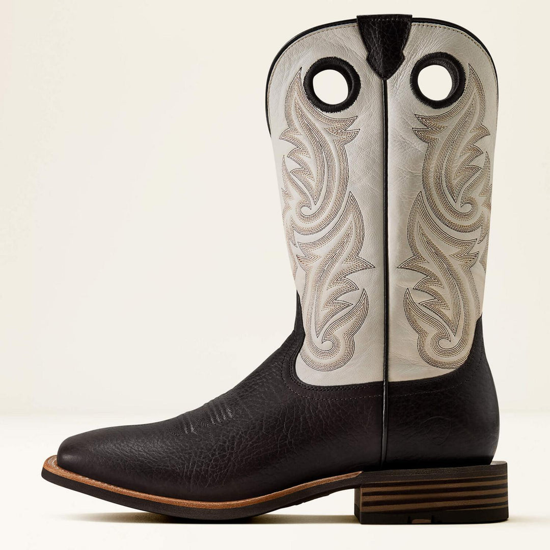 Ariat Mens Highland Toughstock Western Brn Bsn/wht
