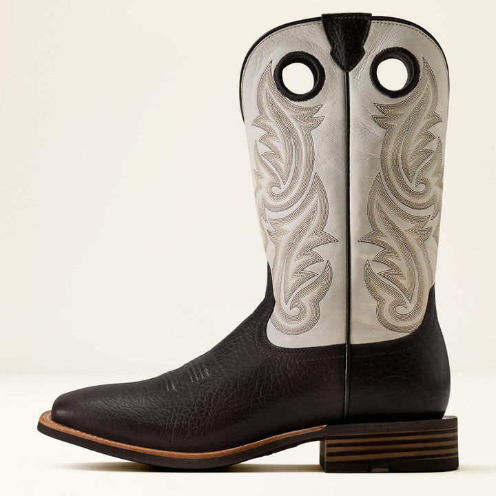 Ariat Mens Highland Toughstock Western Brn Bsn/wht