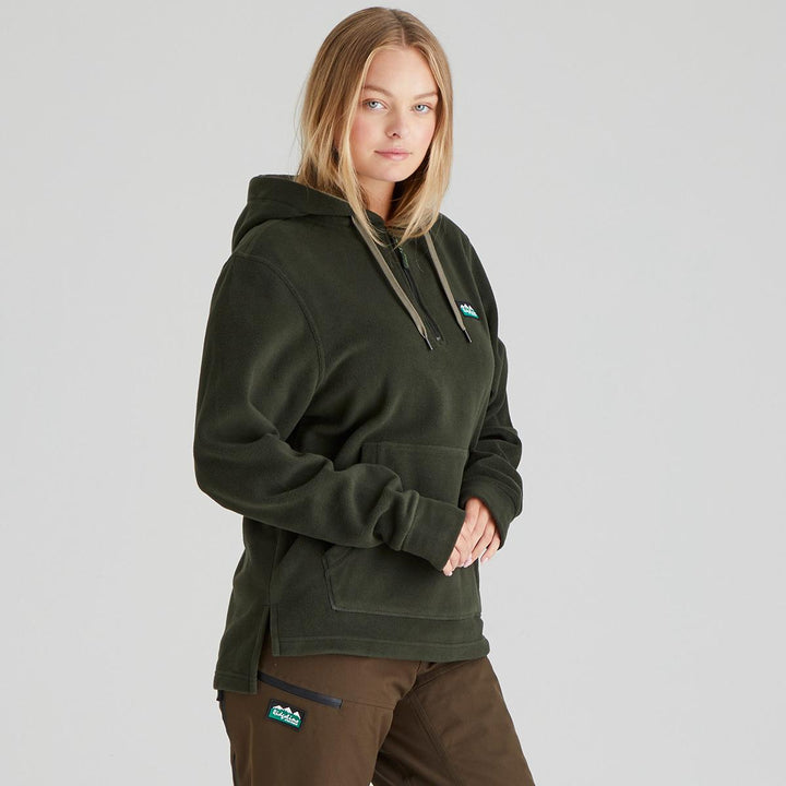 Ridgeline Womens Ballistic Long Sleeved Fleece Hoodie