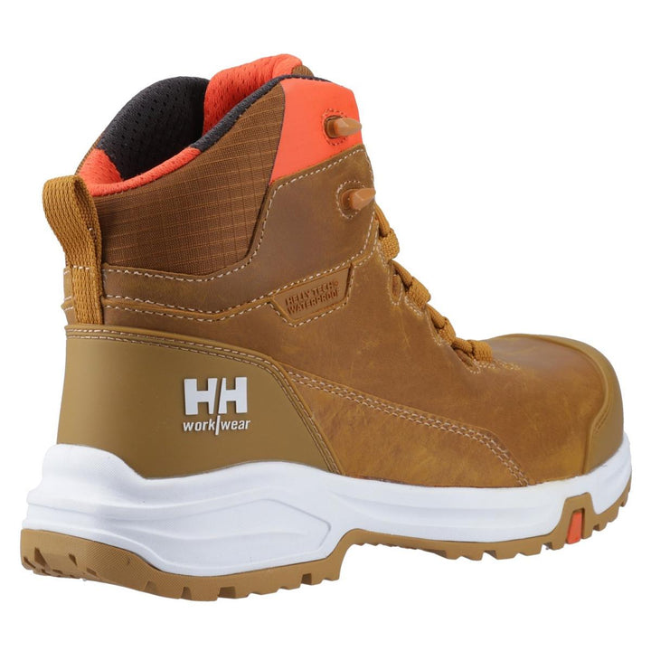 Helly Hansen Workwear Manchester Ltr Mid Safety Boots Wheat