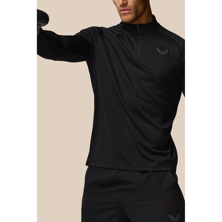 Castore Adapt Training 1/4 Zip Top Black/Gunmetal – view 6