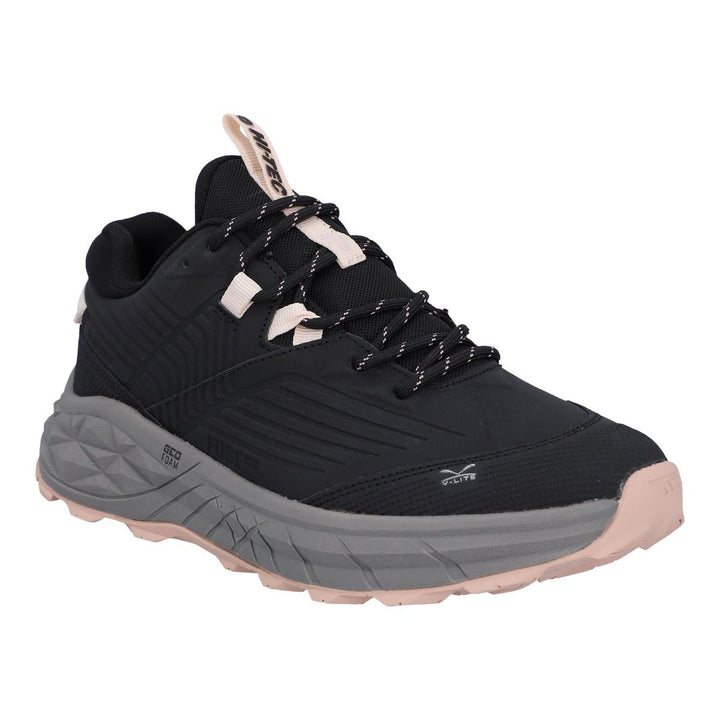 Hi-Tec Fuse Trek Hiking Shoes Black/Steeple Grey/Cameo Rose