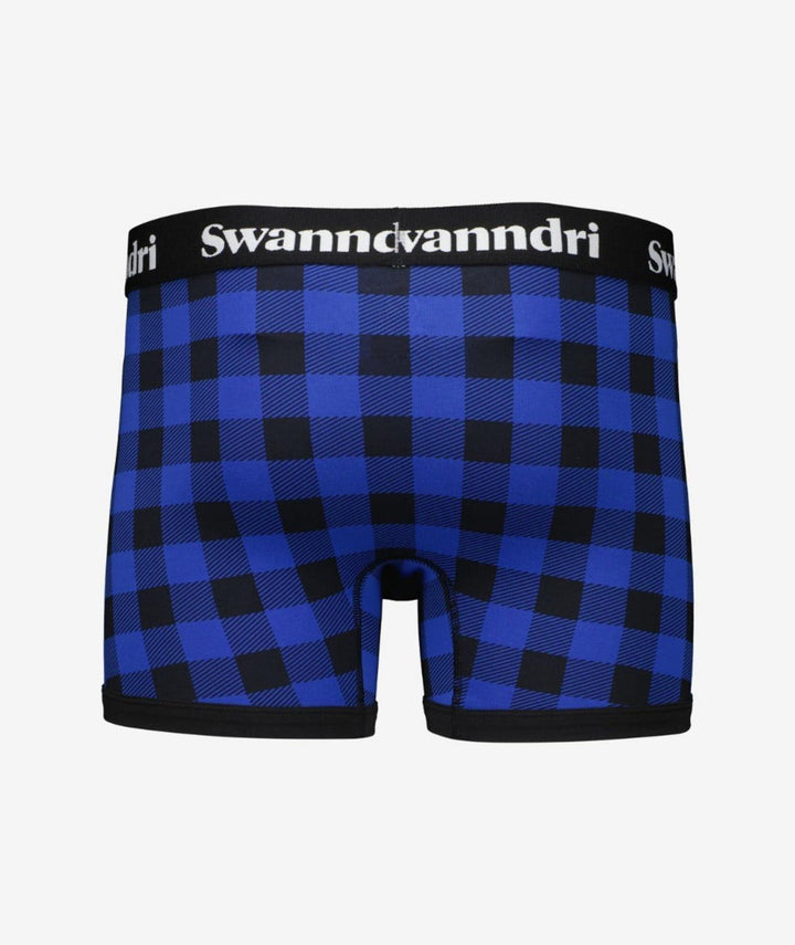 Swanndri Men's Underwear - Organic Cotton Check Boxer Briefs