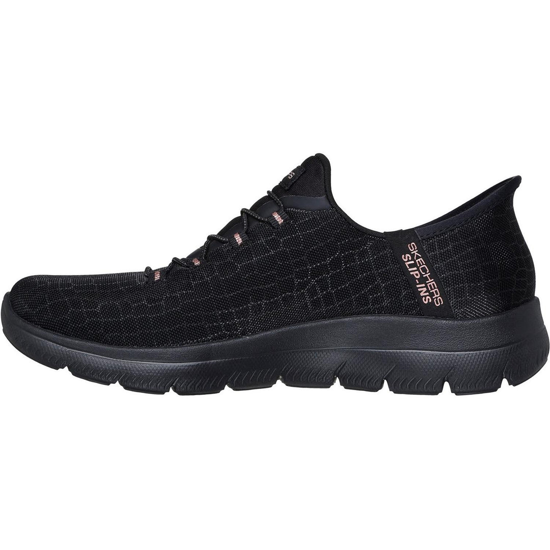 Summits Classy Night Shoe Black/Rose Gold