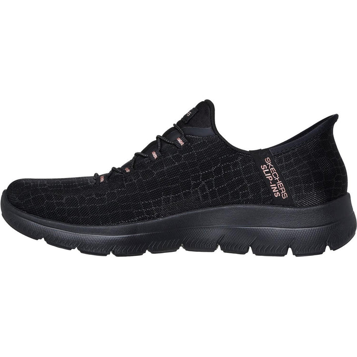 Summits Classy Night Shoe Black/Rose Gold