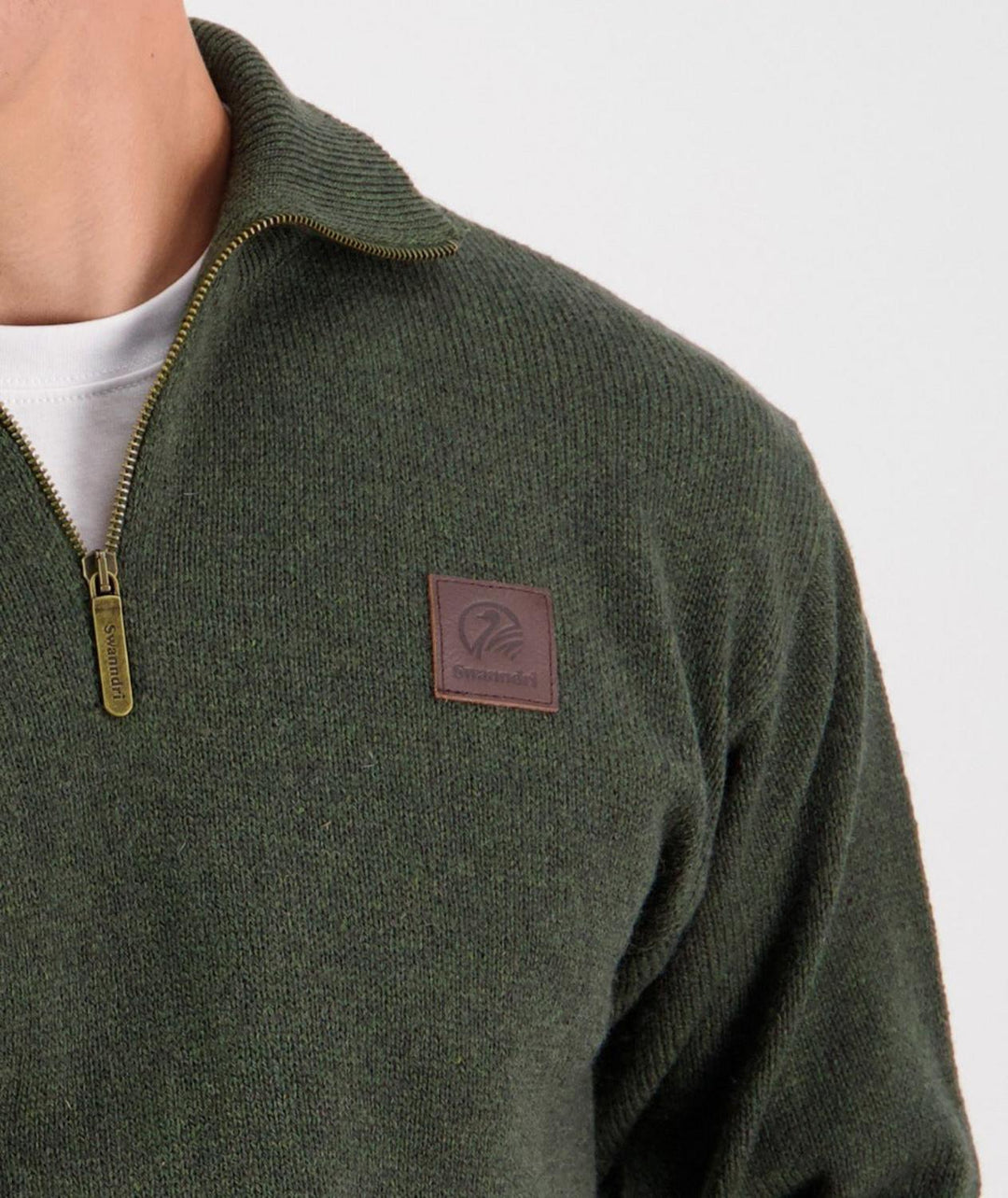 Swanndri Mariner Zip Neck Sweater