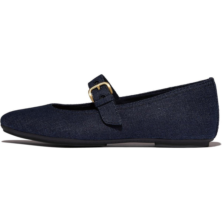 Fitflop Delicato Mary Janes Dark Denim – view 4