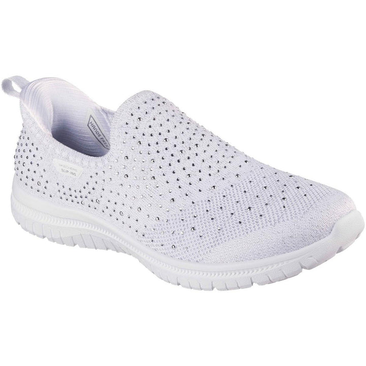Skechers Virtueicon Martha Stewart Trainer White/Silver