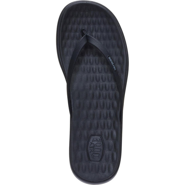HEYDUDE Maui Breeze Flip Black/Black