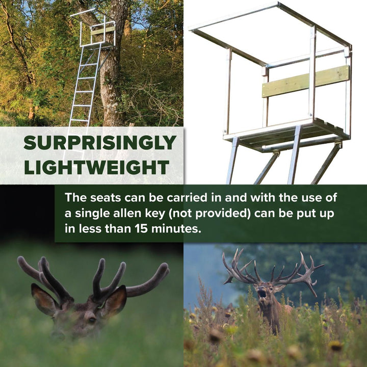 BushWear G1 One Man Galvanised Highseat