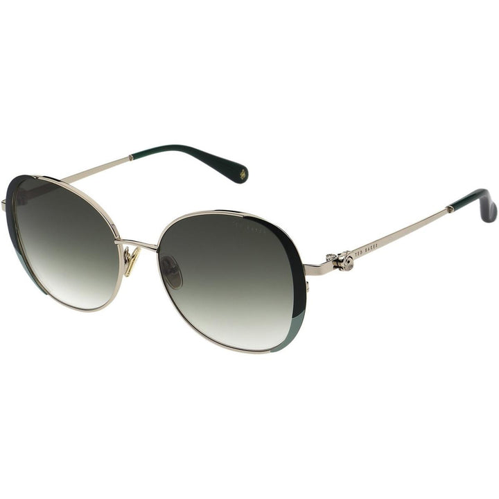Zarah Sunglasses Shiny Lt Gold Ladies