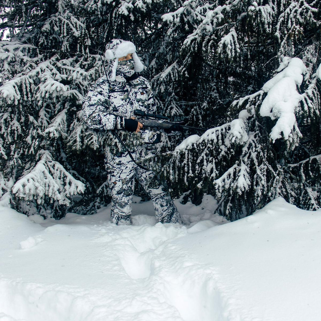 SwedTeam Ridge Camouflage Hood Face Mask - Desolve Zero