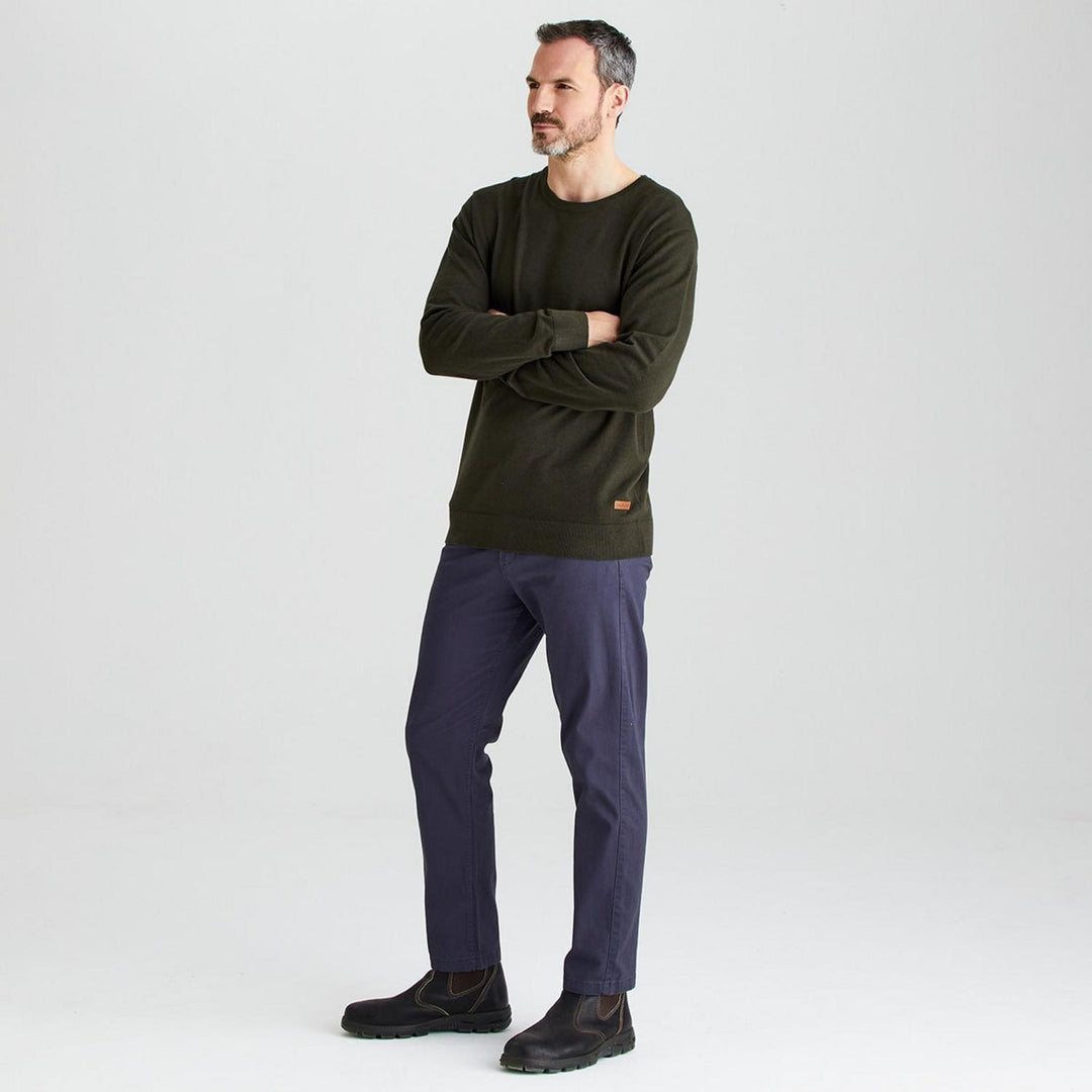 Ridgeline Mens Hartland Crew Knit