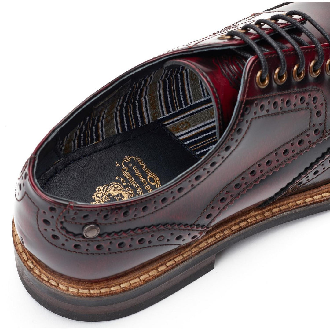 Woburn Excel Brogue Bordo