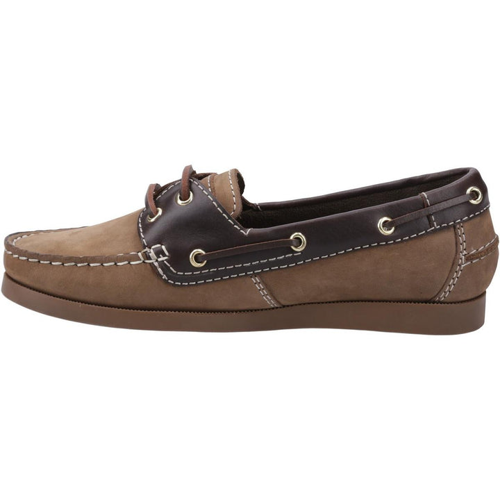 Cotswold Waterlane Shoes Taupe/Brown