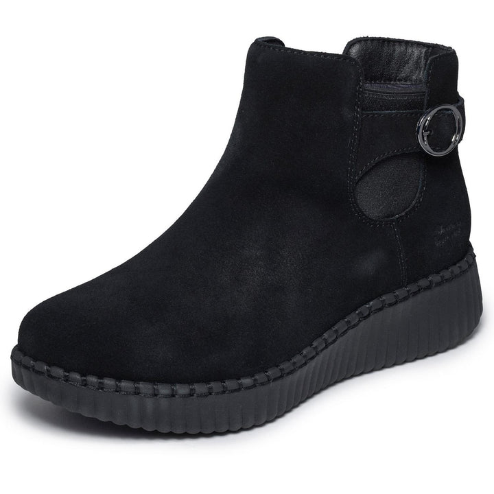 WILSHIRE BLVD DARLING MOMENT Black Suede