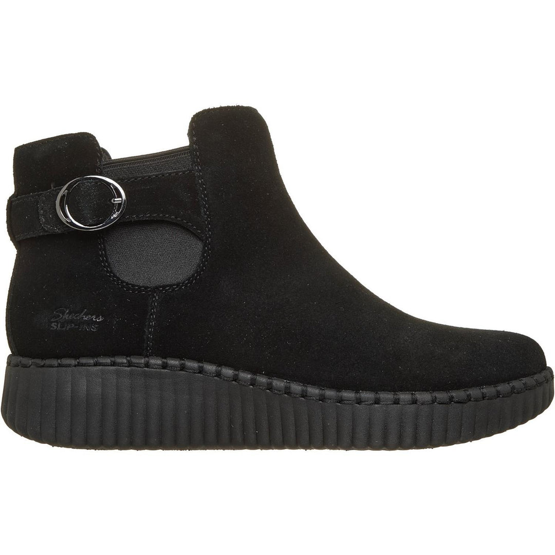 WILSHIRE BLVD DARLING MOMENT Black Suede