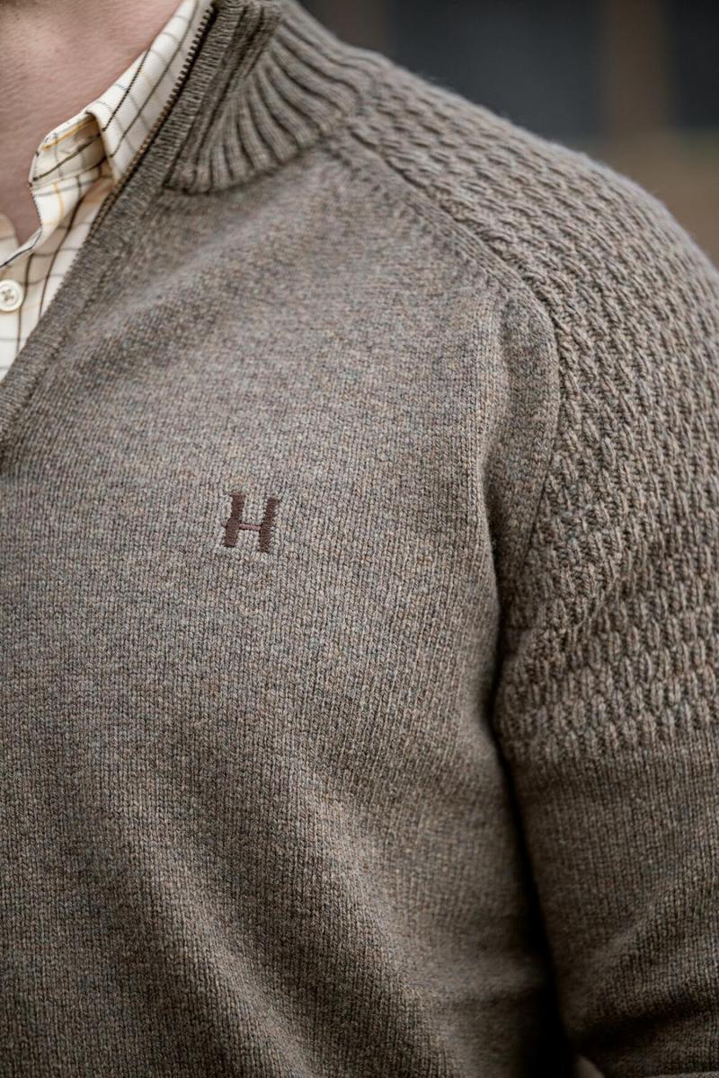 Harkila Vincent merino half zip pullover Dark – view 4