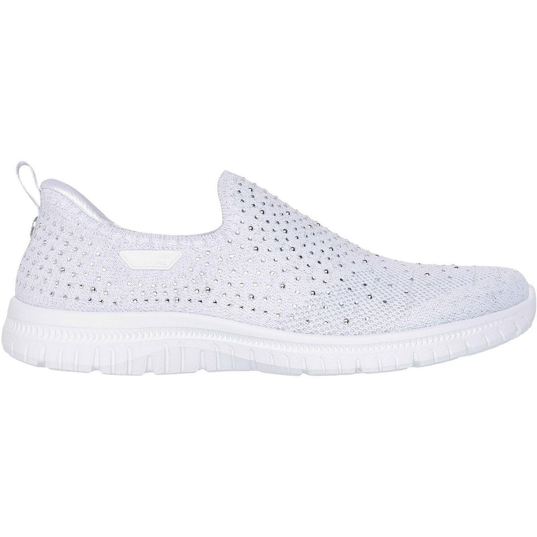Skechers Virtueicon Martha Stewart Trainer White/Silver